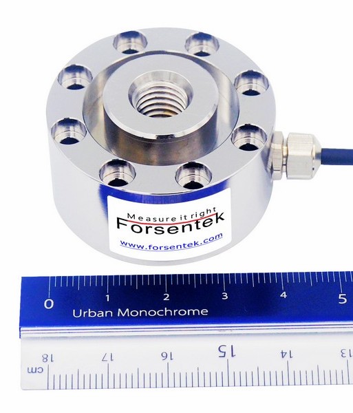 Pancake Load Cell 200lb 450lb 1.1klb Compression Force Transducer 2.2klb 4.5klb
