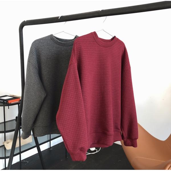 OEM Apparel Winter Oversized Ladies Round Neck Hoodies Losse Long Sleeves Tops
