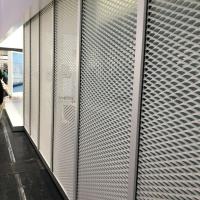 Fio expandido de alumínio Mesh Facade Screen Building Material dos tetos da construção