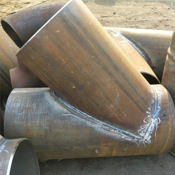 1/2-24 Sch10-160 Carbon Steel Q235b Butt Welded Tee Fitting