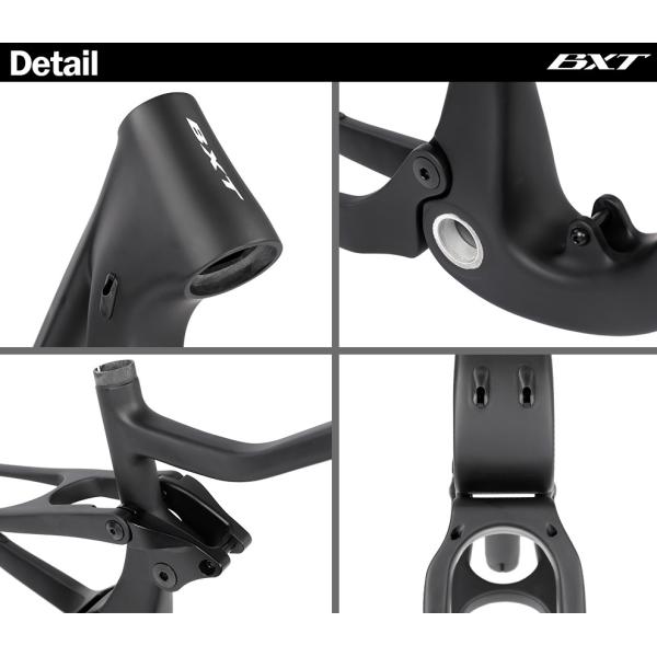 XC les pleins enfants du cadre 24 de suspension de carbone vont à vélo le cadre d'Enduro Mtb