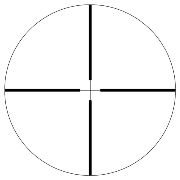 2.5X20 Hunting Optical Scope featuring Durable Aluminium Alloy and Crossing Reticle