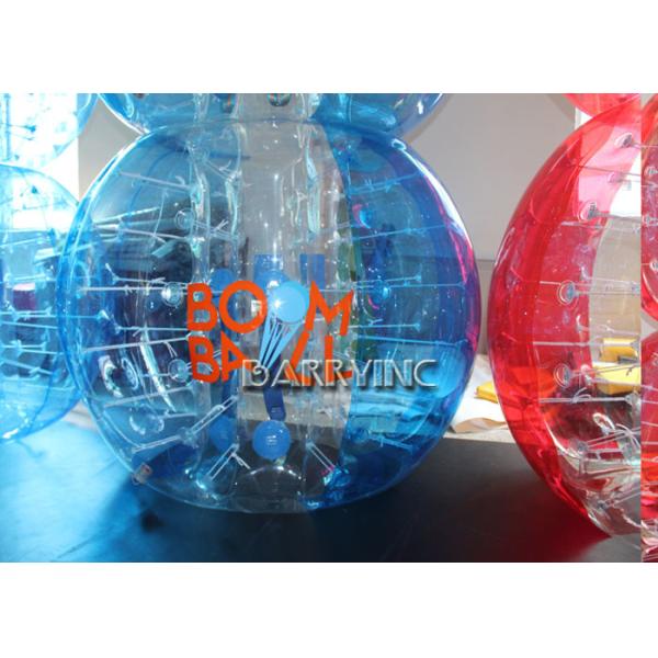 Прочный прозрачный раздувной футбол 1,5 пузыря измеряет толщину 100% ТПУ 1мм