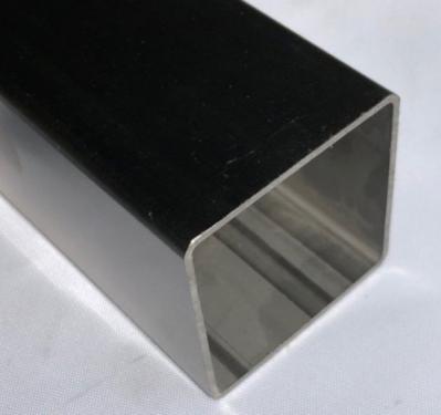 Multifunctional Nontoxic SS Square Pipe , A106 A53 Stainless Steel Square Tube