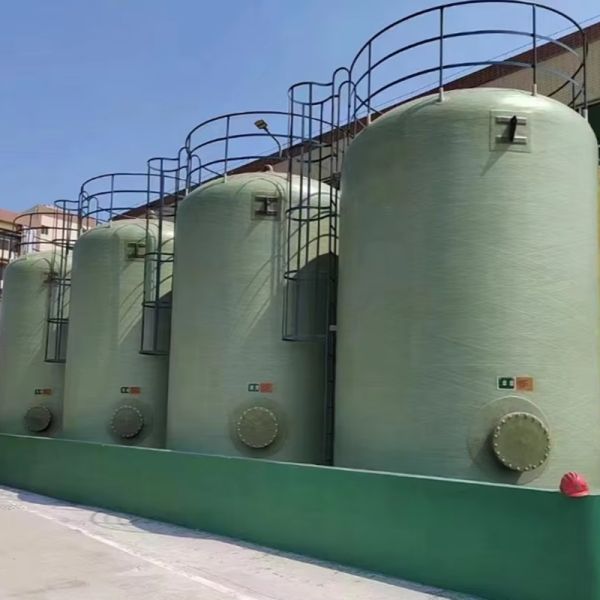 High Durability Fiberglass Chemical Tank for Safe Chemical Storage