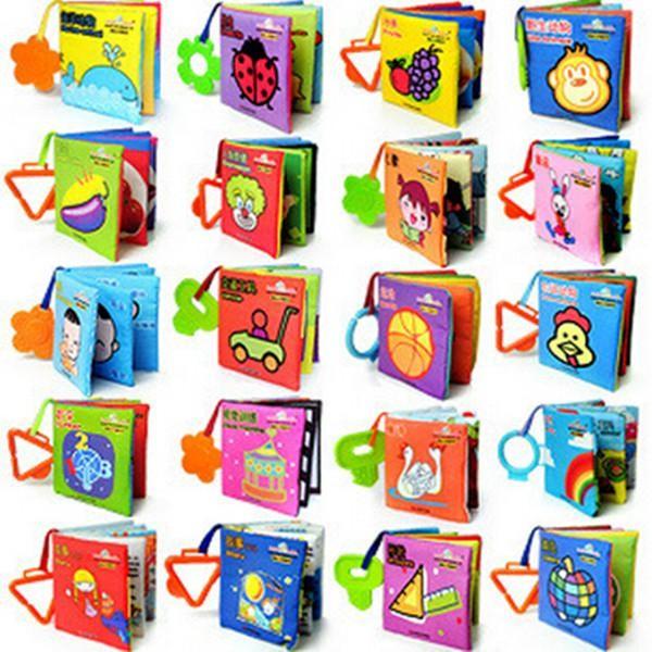 Baby Cloth Books For Baby Educational Toys with Sound Paper For Baby Early Learning