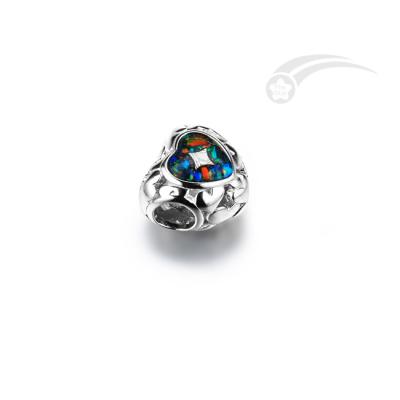 Fashionable Heart Bead Galaxy Jewelry For Kinds Star Meteorite Inlay