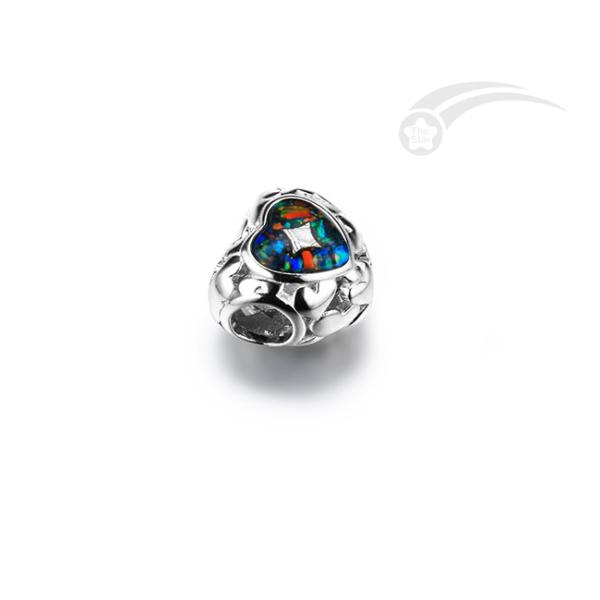 Fashionable Heart Bead Galaxy Jewelry For Kinds Star Meteorite Inlay