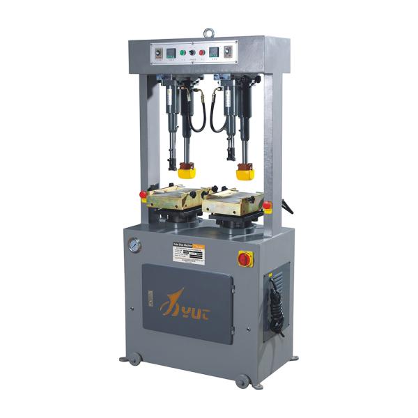 Machine de presse à semelle pneumatique à double tête sûre et efficace Économie d'énergie