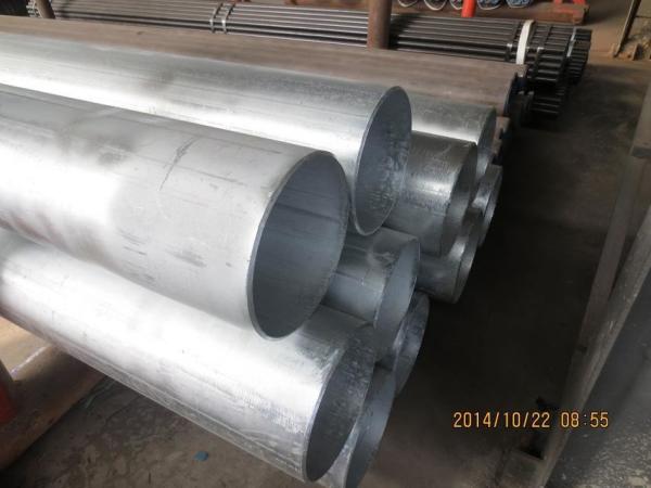 Carbon Steel Welded Tube , Stainless Steel Threaded Pipe THK SCH 80 8mm Thickness