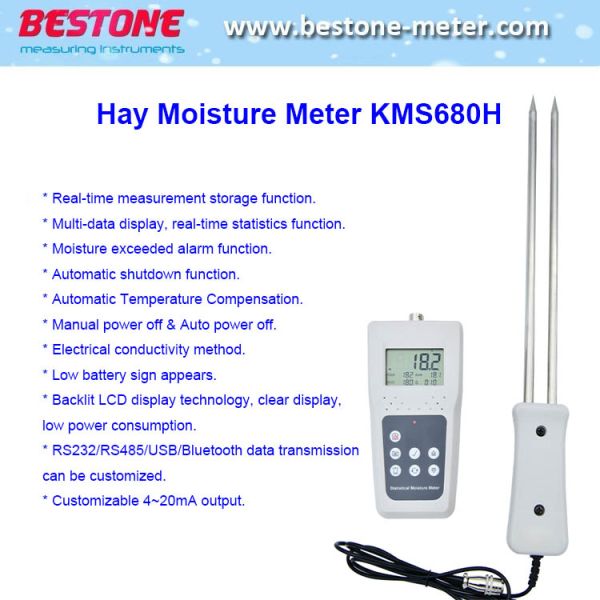 Hay Moisture Meter Kms680h