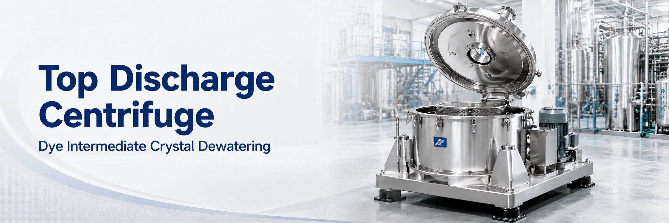 Top Discharge Centrifuge for Dye Intermediate Crystal Dewatering
