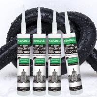 O vedador resistente ao calor flexível MSDS estrutural do silicone certificou