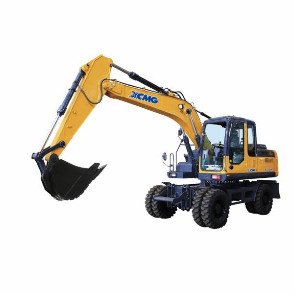 Mining Hydraulic Wheel Excavator Machine / Long Boom Excavator Dipper Arm