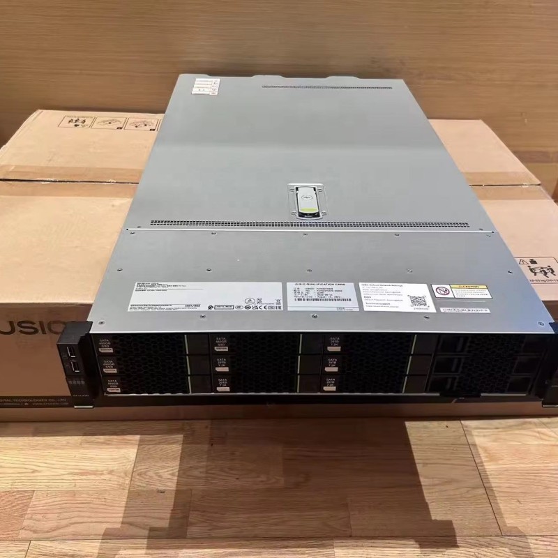 xFusion FusionServer 2288H V5 2U Dual-Socket Rack Server with 64GB DDR4 ECC RDIMM Dual 550W Hot-Plug Redundant Power Supplies Intel Xeon Silver 4210R