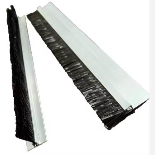 Aluminium Alloy Carbon Fiber Strip Brush Anti-Static Brush industrial brushes strip