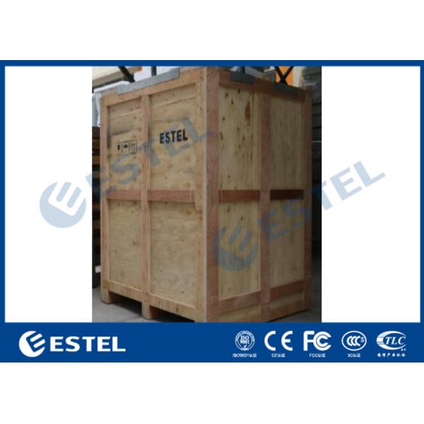 AC 220V Air Conditioner Outdoor Electronic Equipment Enclosures Two Compartments