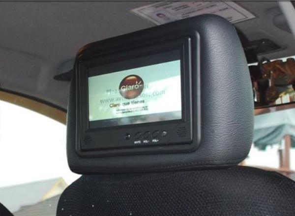 Banco traseiro automotivo sem fio do carro de HD versão da rede do painel LCD de 9 polegadas
