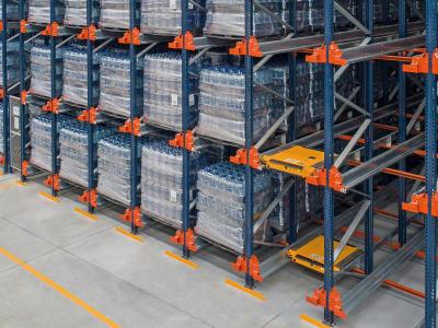 Warehouse Radio Shuttle Racking 800–1200kg/Pallet Industrial Shelving Systems Customized