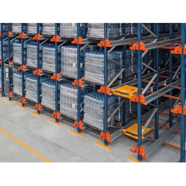 High-Density Q235B Steel Radio Shuttle Racking System for Warehouse Storage Customizable Load Capacity