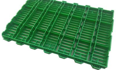 Hog Slat Flooring Propene Polymer Material Smooth Surface Easy Install Multi Colors