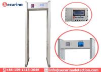 Painel LCD pequeno de detecção 50/60Hz das zonas do detector de metais 6 impermeáveis do quadro de porta