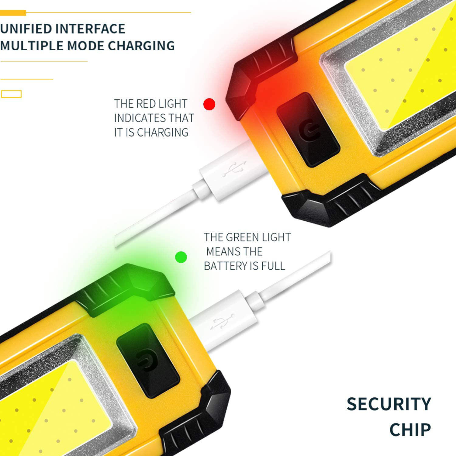 Factory Direct Sale LED Outdoor Camping Light USB Charging with Magnet Access Light COB Working Lights
