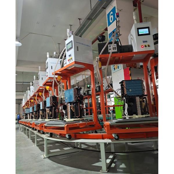 Ligne de montage de la climatisation commerciale 1-100m Vitesse réglable
