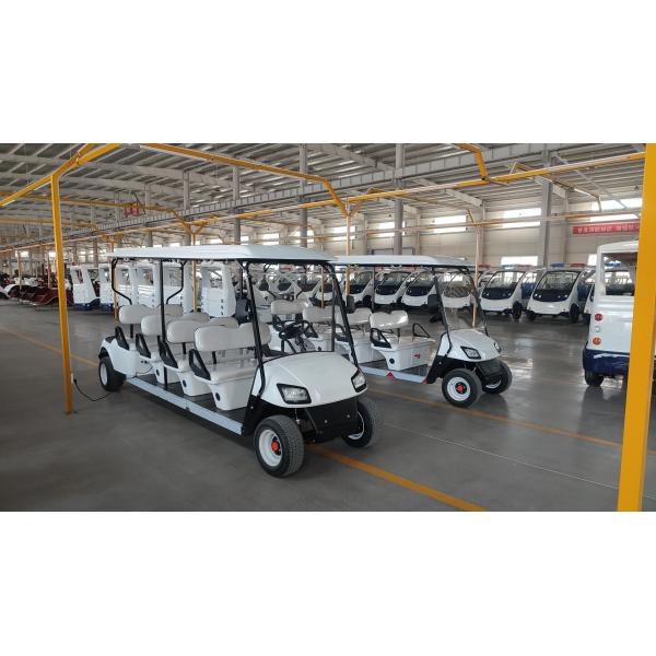 8-местный гольф охотничий тележ 30 км / ч Аккумуляторный электрический гольф бугги Логотип печать на заказ
