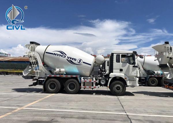 SHACMAN Truck Chassis Concrete Mixer Vehicle 6x4 8m3 8cbm 8000L New Concrete Mixer Truck 340HP Engine Man Axle