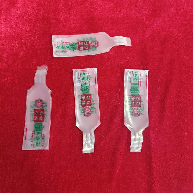 Easy Peel Transparent PE Eqg Tofu Tube 220g 270g Custom Printed Bag