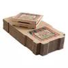 8 Inch Varnishing BE Flute Pizza Packaging Box Corrugated Paper Packing Box