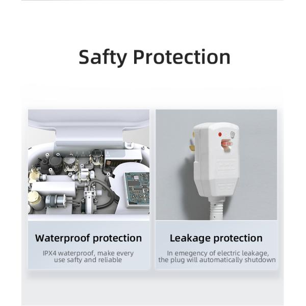 Retrete inteligente electrónico de cerámica de una pieza, retrete eléctrico integrado