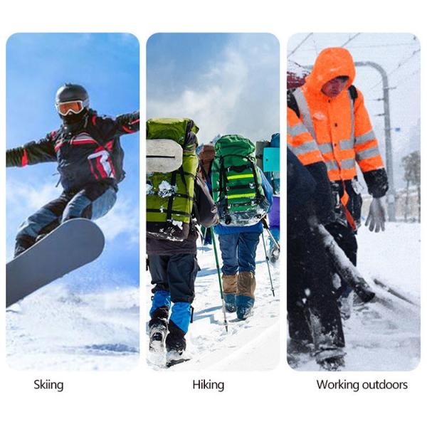 Long Sleeve Electric Heated Clothes Suit Graphene Film Material 65degree SHEERFOND