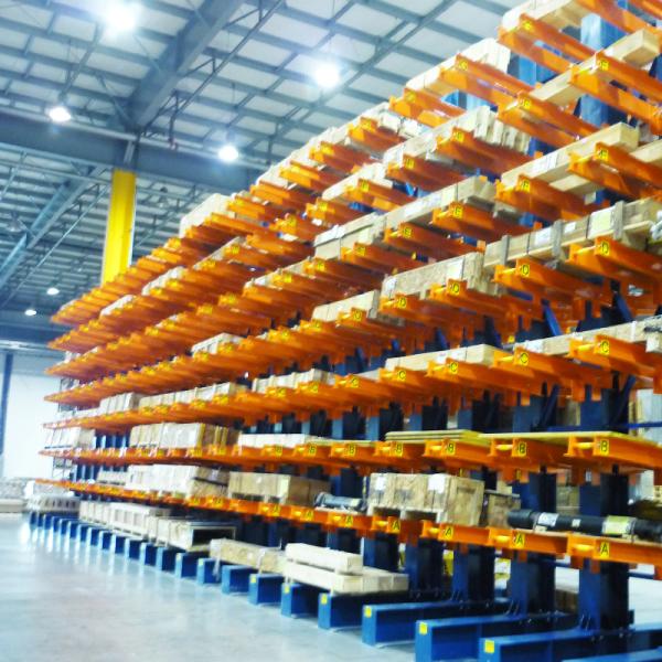 B10 Plateau de stockage en acier d'aluminium à tuyaux longs et lourds