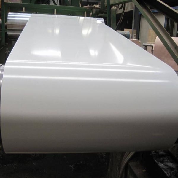 White Prepainted Galvanized Steel Coil PPGI For Roofing Cladding Material
