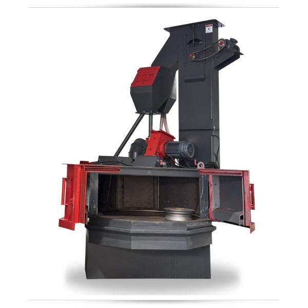 Wheel Shot Blasting Machine Rotary Table Shot Blast Machine