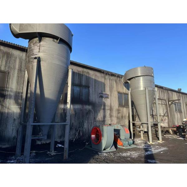 Industrial Cyclone Separator Dust Collector for Coal Dust in Mongolia Manufacturing Plant
