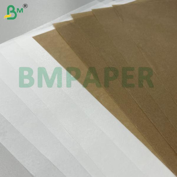 Papier sulfurisé en silicone résistant à la chaleur de 40 g pour la sécurité alimentaire, pour l'emballage alimentaire, les plateaux et les friteuses à air