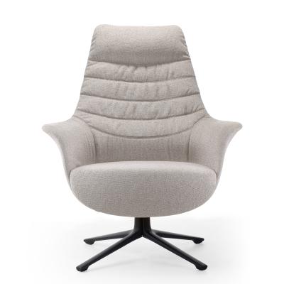 Contemporary Soft Upholstery Modern Office Lounge Chairs With Base Reclining