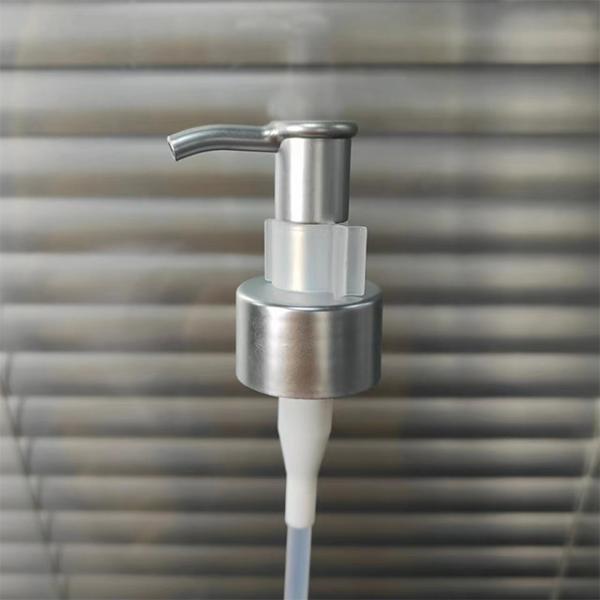 0.9 - 1.0CC Aluminum Lotion Pump Neck 20 / 24 / 28 Oil Pump K209-ALUM