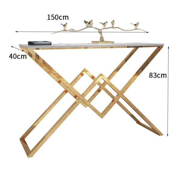 Современные столы из мрамора и нержавеющей стали - оптом