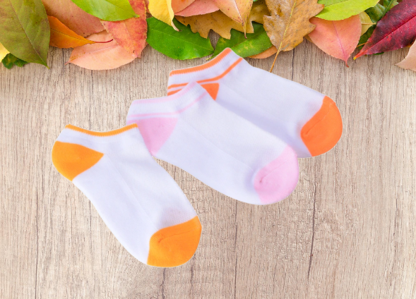 Creative Design Knitted Ankle Socks , Warm Cotton Mens Women Crew Socks