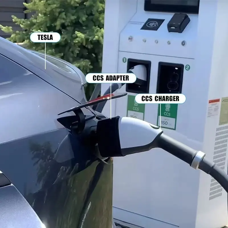 150A CCS1 к CCS2 соединителю переходника CCS EV для модели s Tesla