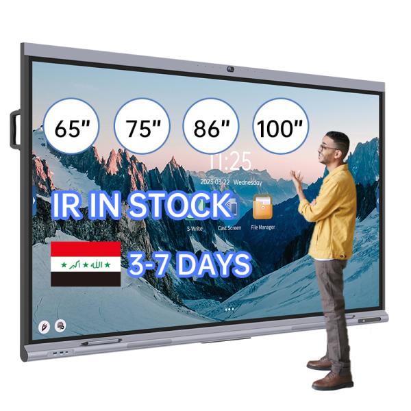 Iraq in Stock Cheap LCD LED Interactive White Board Digital Monitor Interactive