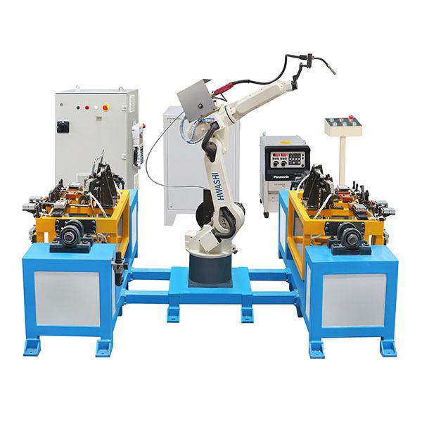 Machine de soudage MIG robotisée à 6 axes Hwashi pour l'automatisation des chaises et des meubles