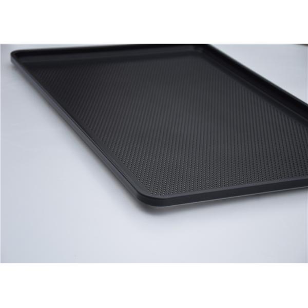 RK Bakeware China Foodservice 44699 StayFlat Full Size 16 Gauge  Wire in Rim Aluminum Perforated Baking Tray