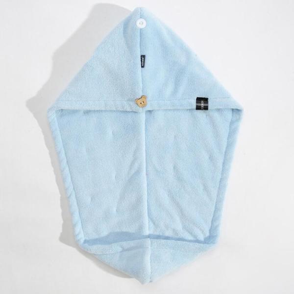 Highly Absorbent Hair Wrap Drying Towel Easy Cleaning Microfibre Hair Towel