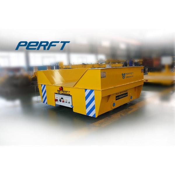 Heavy Duty Electric Transfer Cart On Rail For Special Occasion Handling