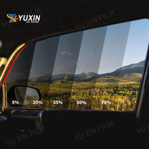 Customized Length Nano Ceramic Film For Car Block 99% UV ROHS SGS Standard